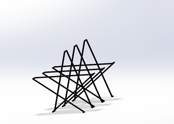 垂直闭环分步单向机器人结构组装(CLVSSODRSA),用于NASA太空任务。