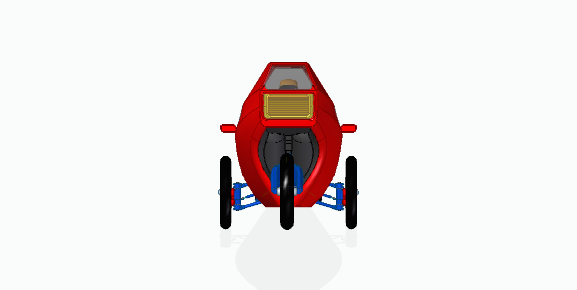 氢气驱动三轮车