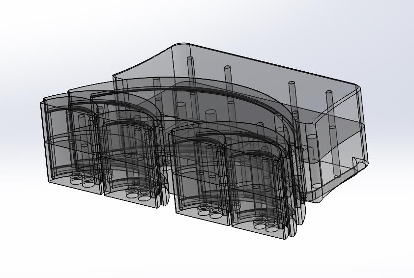 Fractal Vice Version 4万能夹具分形夹具3D数模图纸 Solidworks设计 附STP stl