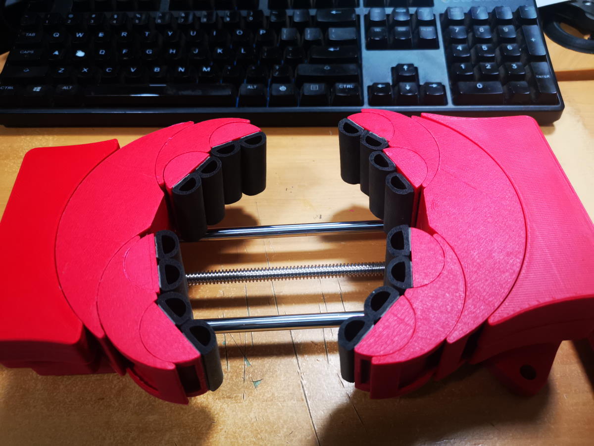 Fractal Vice Version 4万能夹具分形夹具3D数模图纸 Solidworks设计 附STP stl