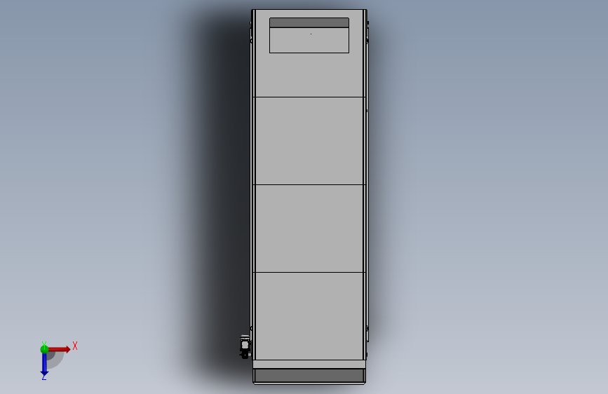 Flow weighing scale流量秤3D数模图纸 Solidworks设计 俯视图