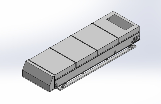 Flow weighing scale流量秤3D数模图纸 Solidworks设计
