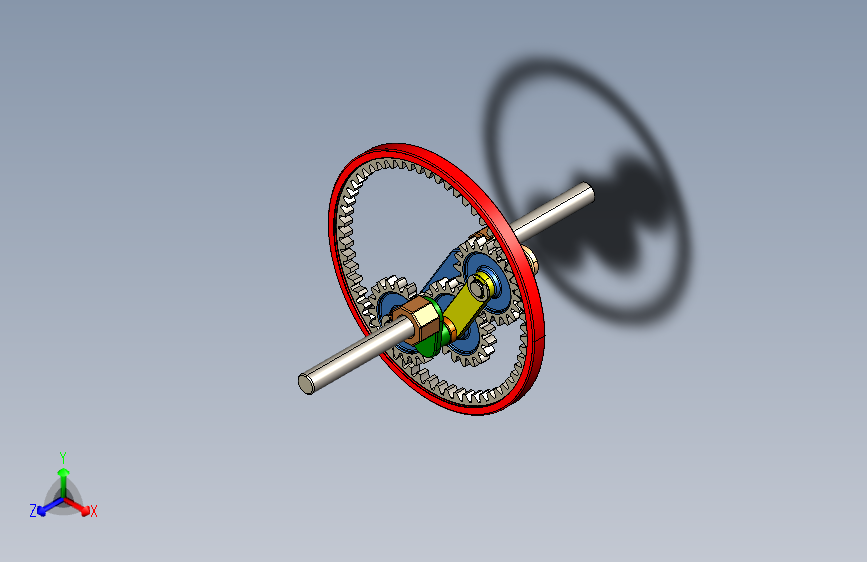 fun with gears xxxii行星齿轮传动结构3D图纸 x_t step等多种格式