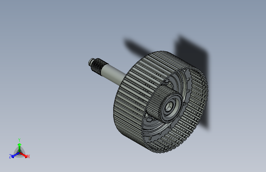 旋转离合器 3D模型（UG(NX)设计，提供Prt文件）