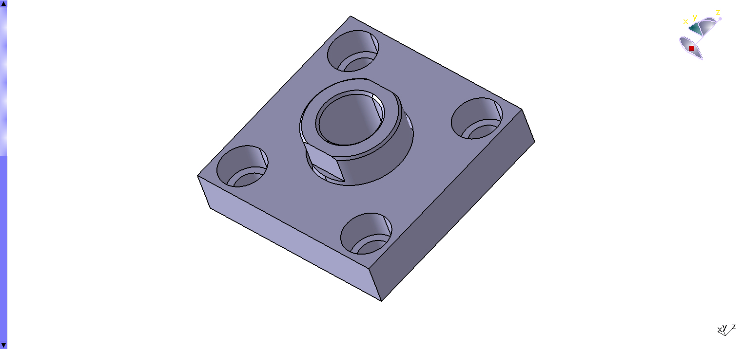 气缸连接法兰32967_KSG-M27x2