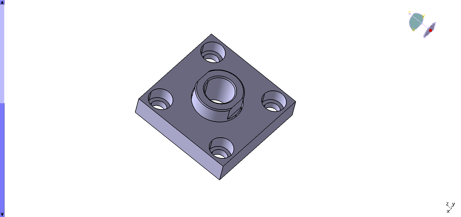气缸连接法兰32967_KSG-M27x2