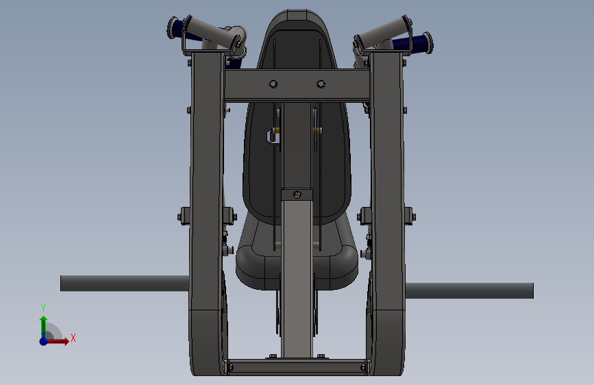 健身器_SOLIDWORKS 2021_模型图纸下载 – 懒石网