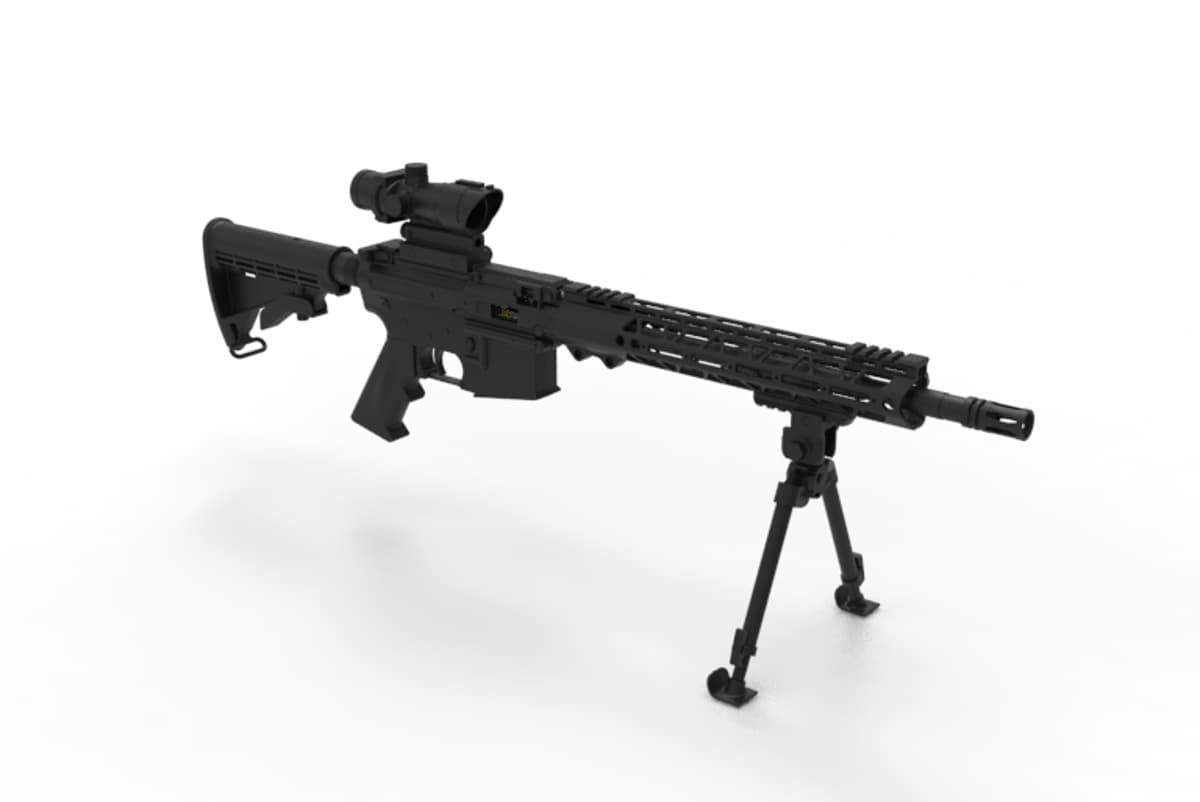 22LR 皮带供弹BFM轻机枪