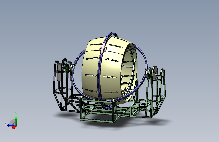 飞行模拟器720度