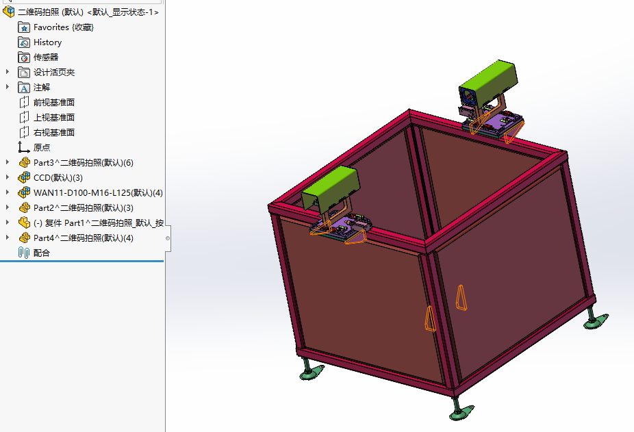 B5417-物流分拣输送线模型(成套)