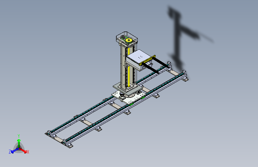 B5535-自动仓库物流升降机