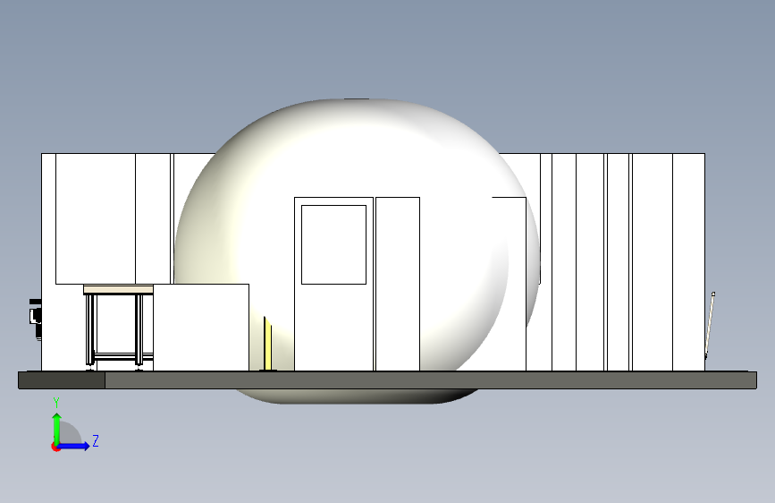 B5731-地轨+机床上下料自动线