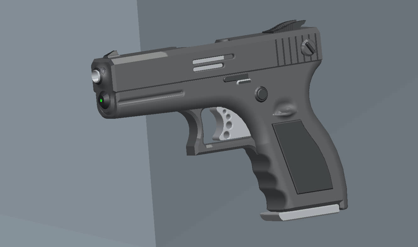 格洛克glock15手抢模型