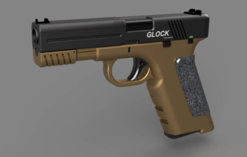 Glock手枪模型