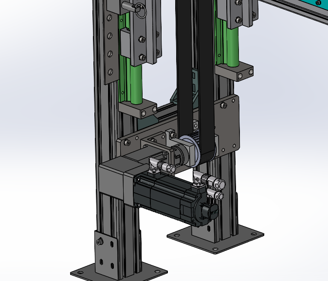 B6097-同步带升降机构