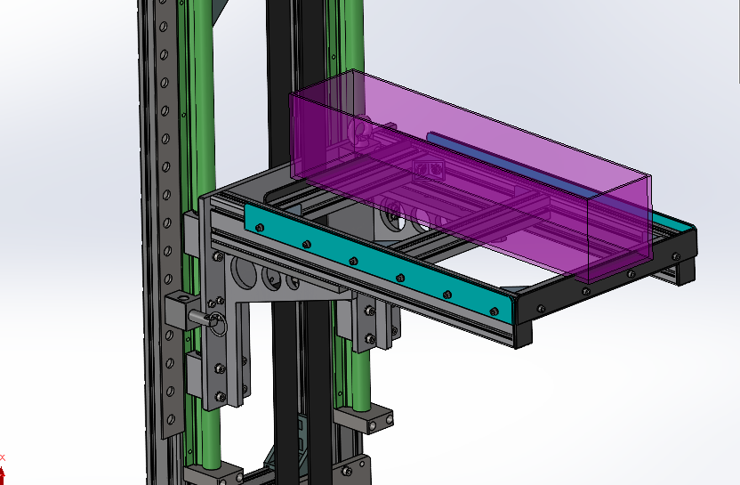 B6097-同步带升降机构