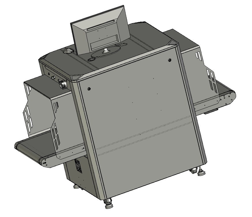 D1635-6550ANZ安检机三维Step无参==1475499=300
