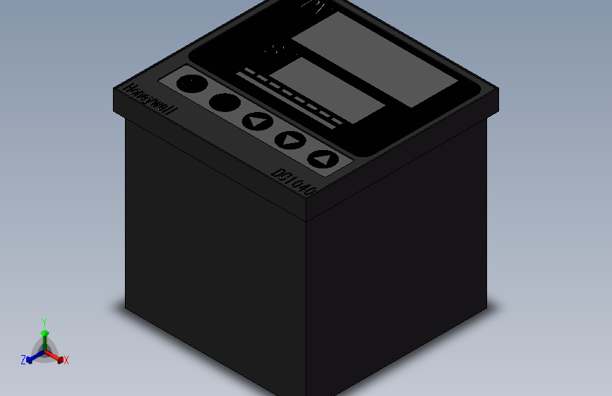 Z2785-DC1040温控仪三维SW2012带参==917459=50