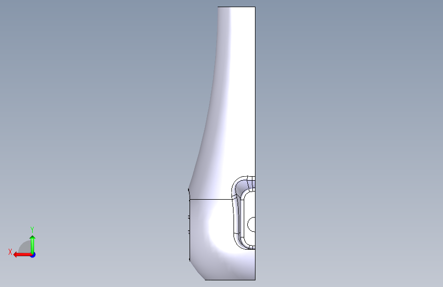吹风机外壳_CATIA V5R29_模型图纸免费下载 – 懒石网
