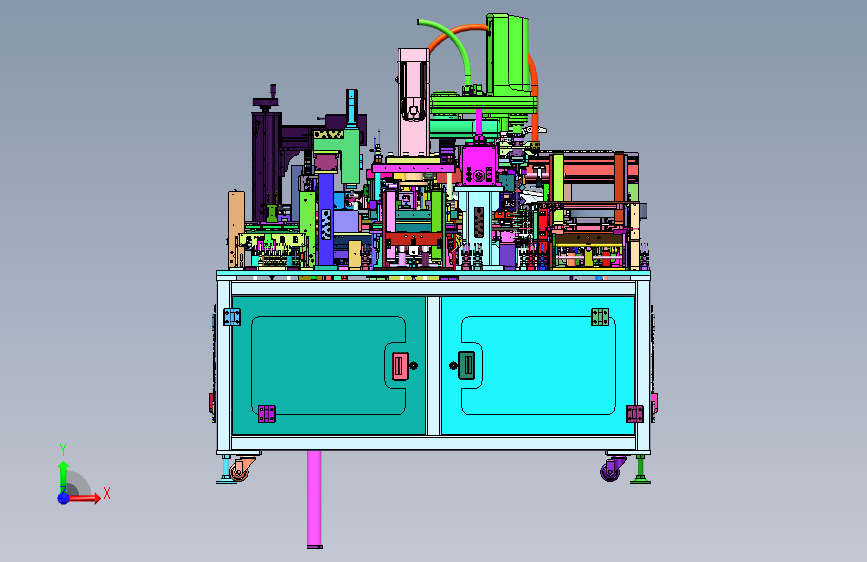 B5936-铝管点胶焊接设备