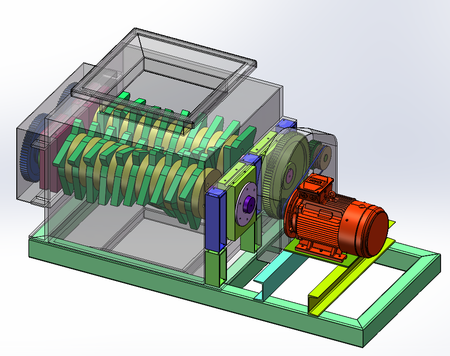 B5972-破碎机模型