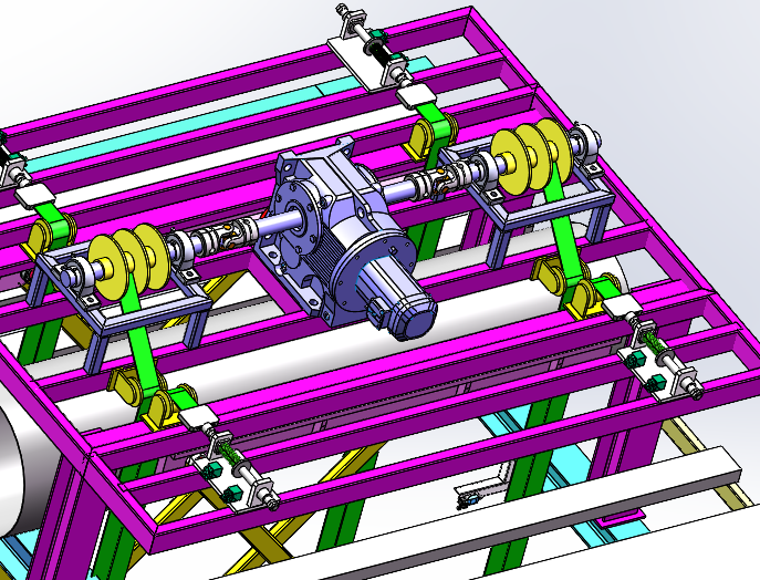 B5988-汽车生产线升降装配系统