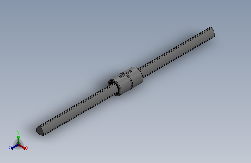 GJZ型凸缘式滚动花键副尺寸系列-ball_spline_gjz15-c-p0-1x300