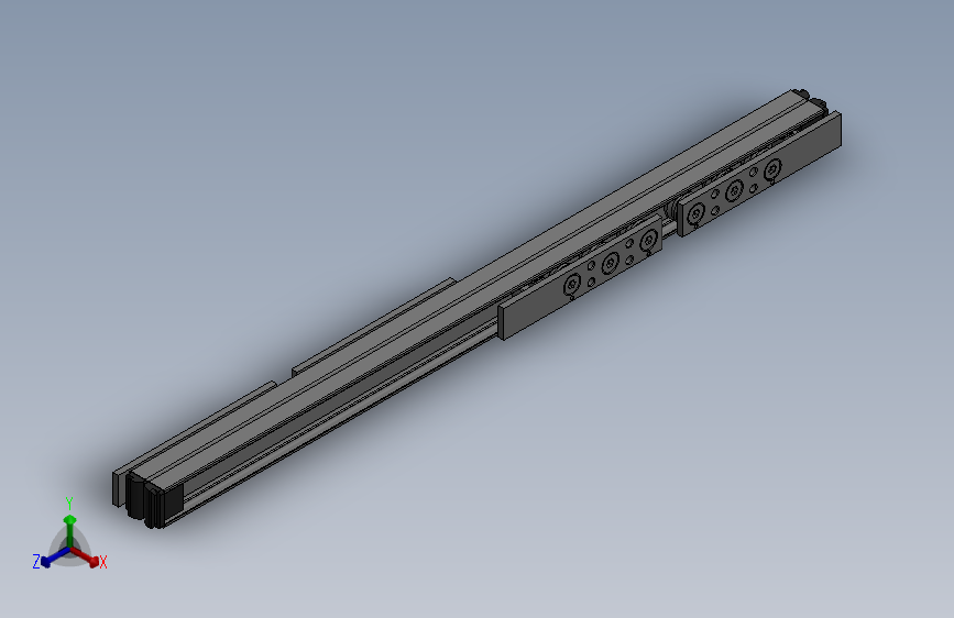 伸缩式轨道TLQ18P带所有螺纹孔-rail_tlq18pf-0370_01