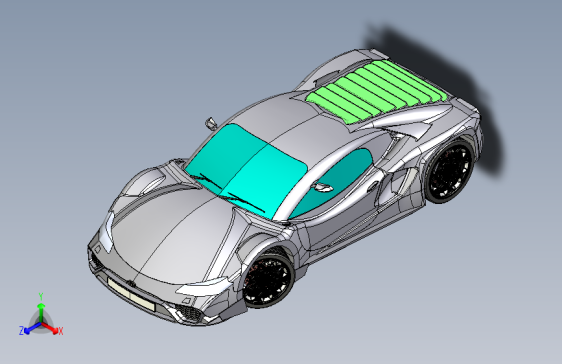 2024 Supercar跑车模型