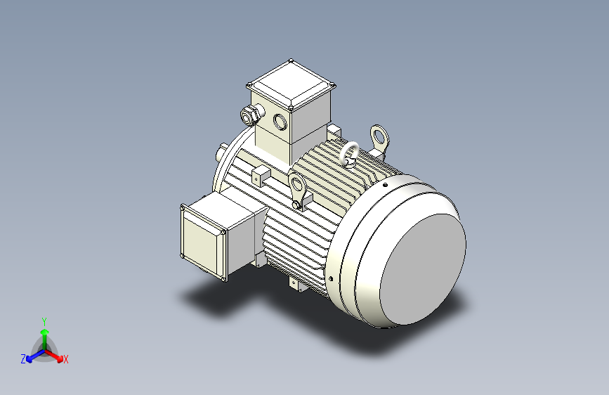 Z2727-0.12KW-200KW三相异步电机三维SW2018带参==1011772=50