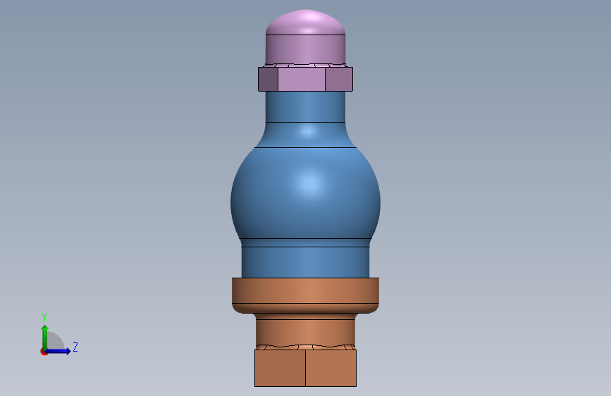 安全阀 SW18_SOLIDWORKS 2018_模型图纸下载 – 懒石网