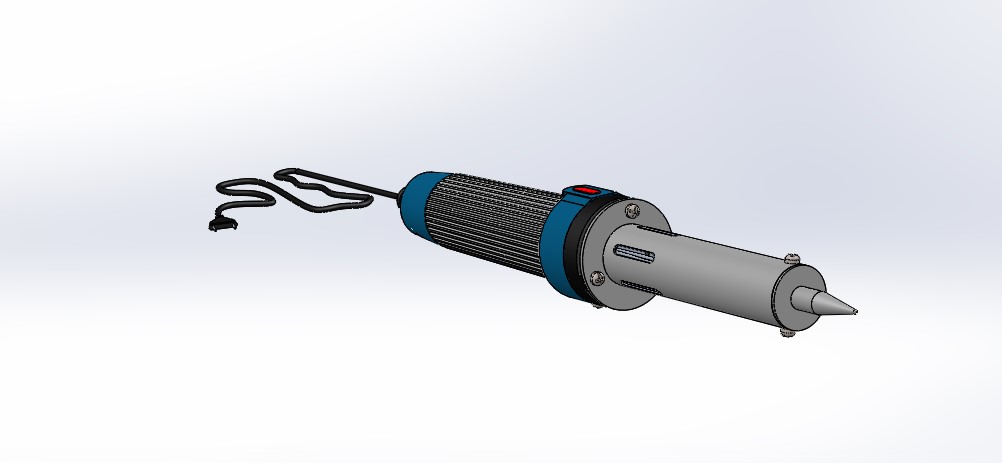 电烙铁3D数模图纸+Solidworks设计