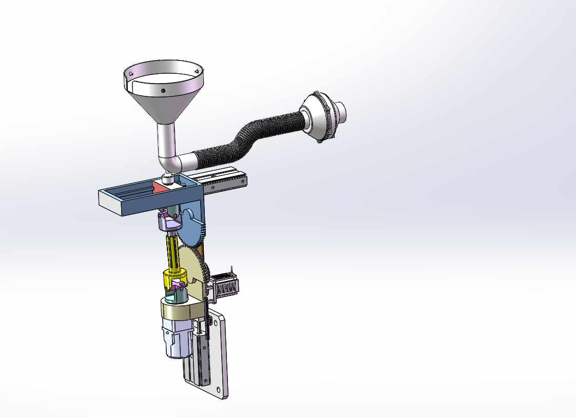 废气、粉尘旋转摇摆式回收机构(废气回收装置)