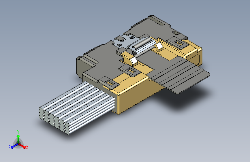 MCIO Pull Tab Type 8X-RSE