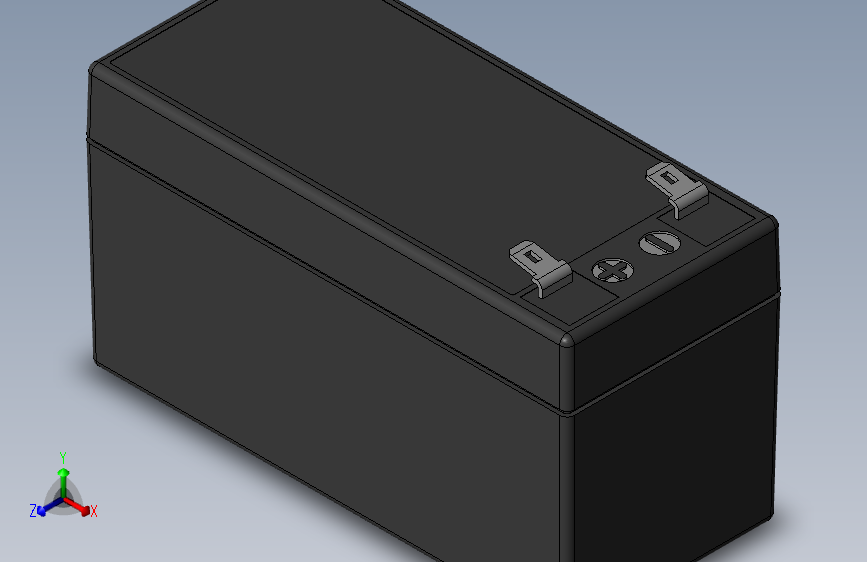 Batt Lead-Acid 12v1_3Ah