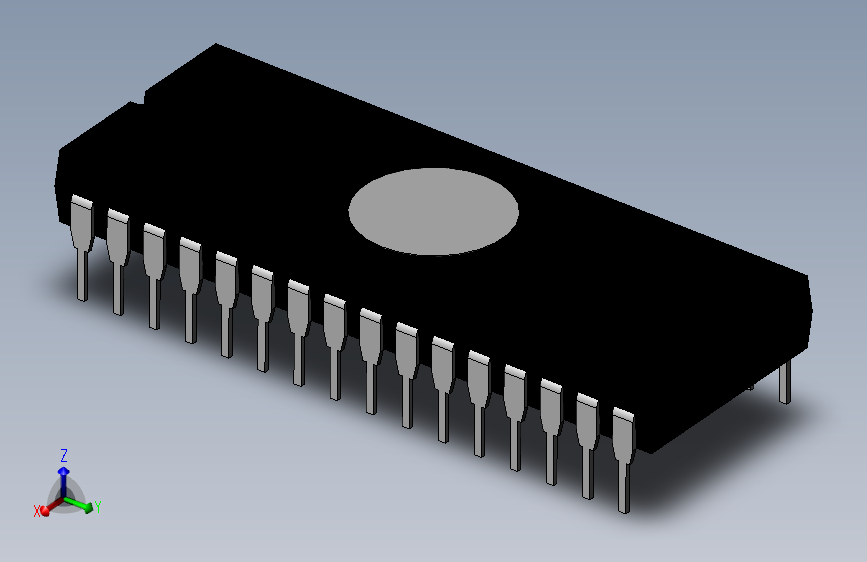 DIP 32 IC with 0_380in Window