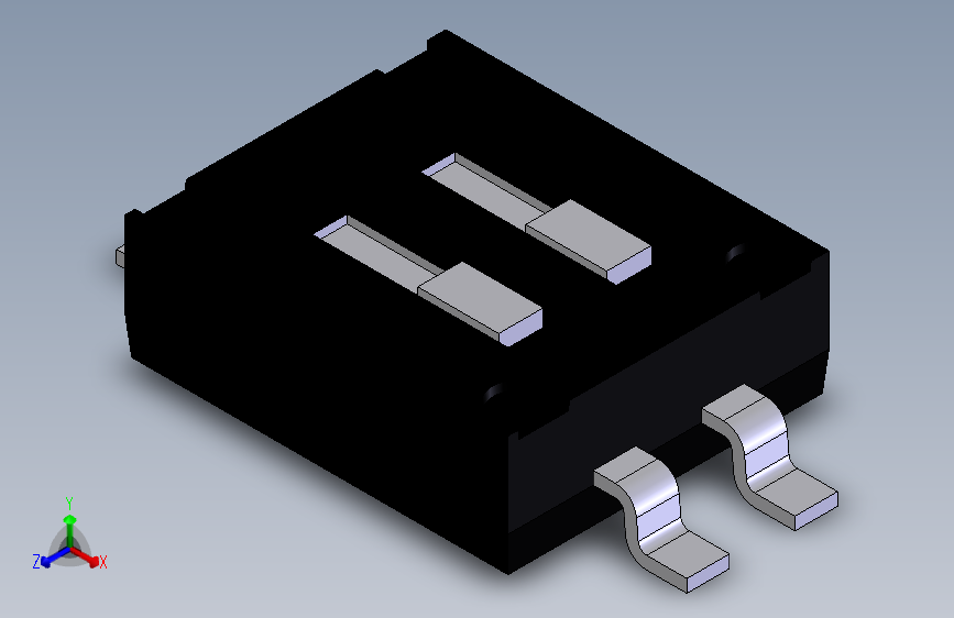 DIP Switch Half Pitch SMD x2