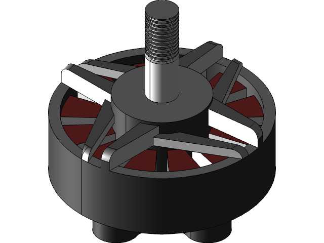 050-电机马达-T 电机 F90 2806 1500kV STEP