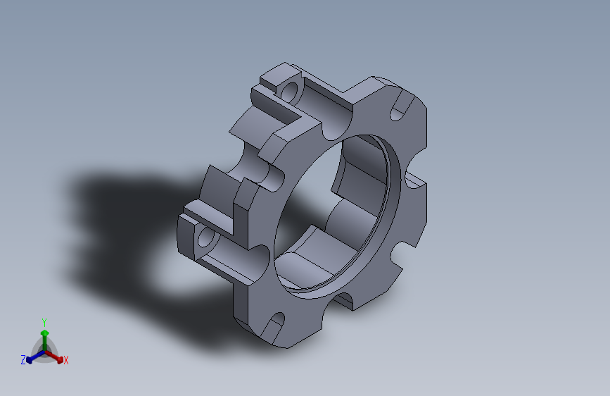 蜗轮蜗杆减速箱RA30系列 030_OUTPUT FLANGE FA1