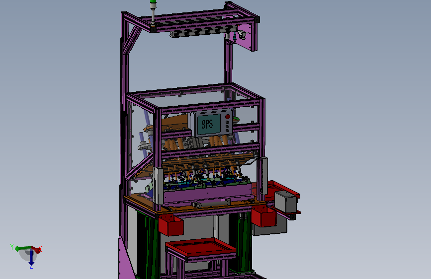 侧挡板安装工作站sw20可编辑