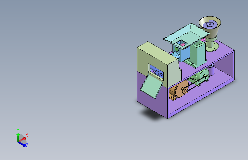 自动饺子机（sw22+cad）