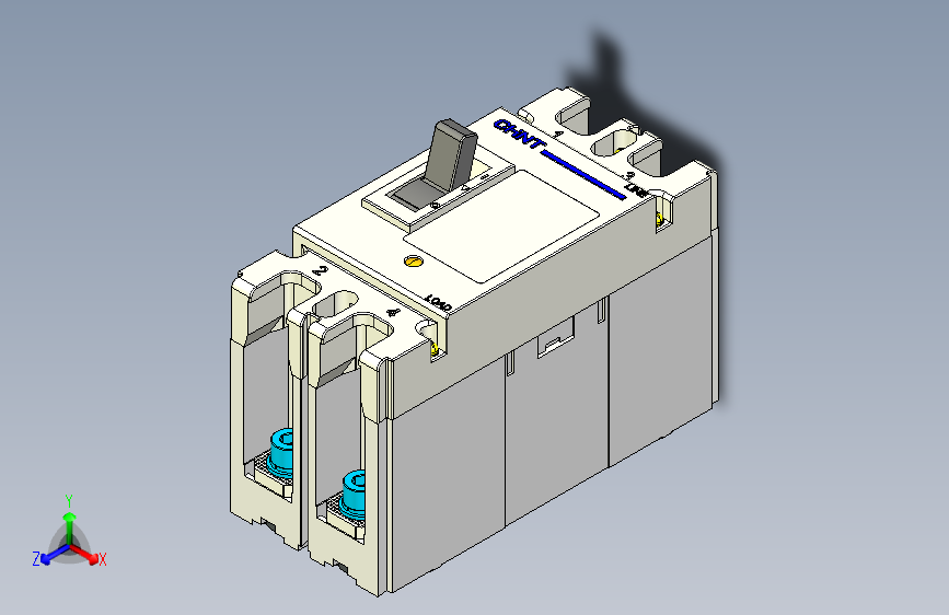 NM1-250H 2P 塑壳断路器 