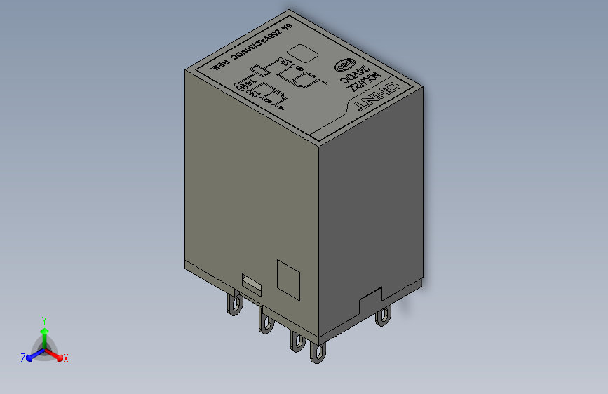 NXJ_2Z小型电磁继电器