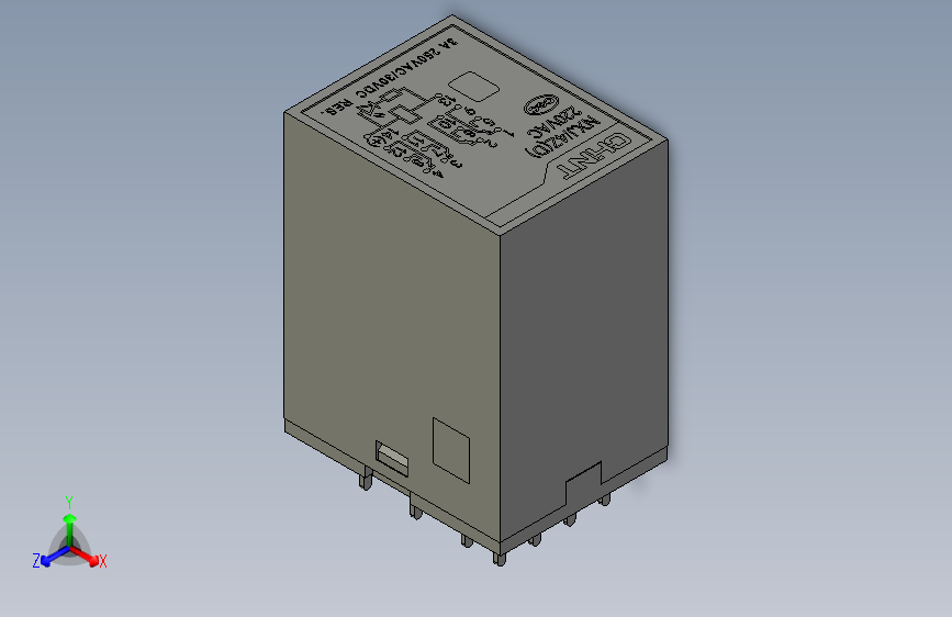 NXJ_4Z1小型电磁继电器