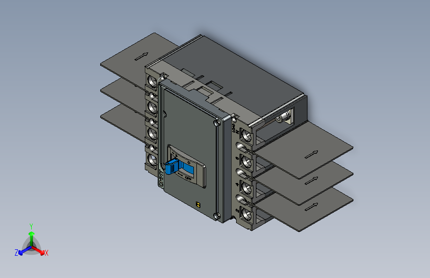 NXM-250H 4P塑料外壳式断路器