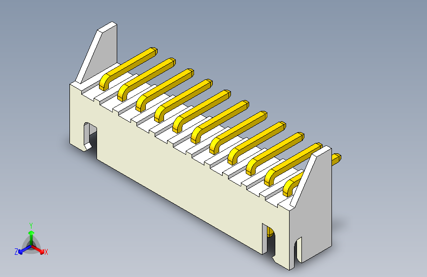 S11B-XH-A-1连接器公插