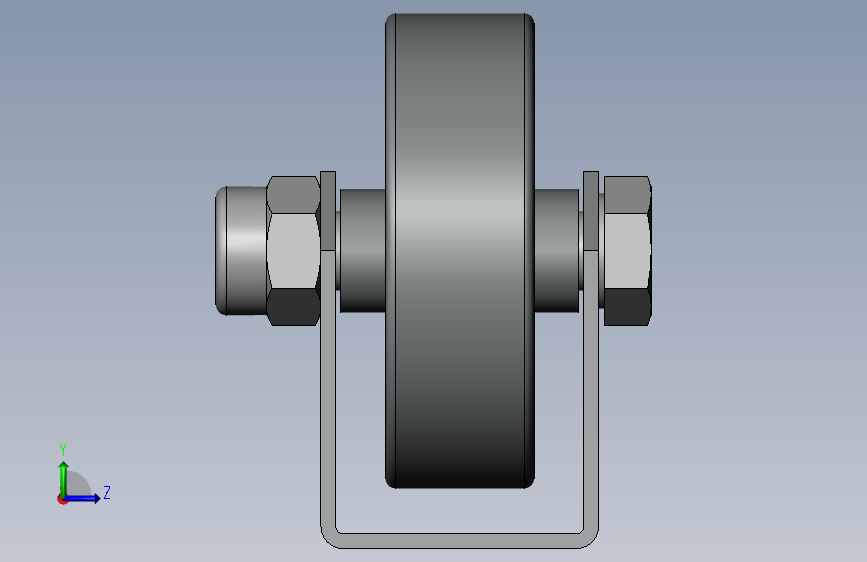 RG48滚轮导轨_SOLIDWORKS 2009_模型图纸下载 – 懒石网