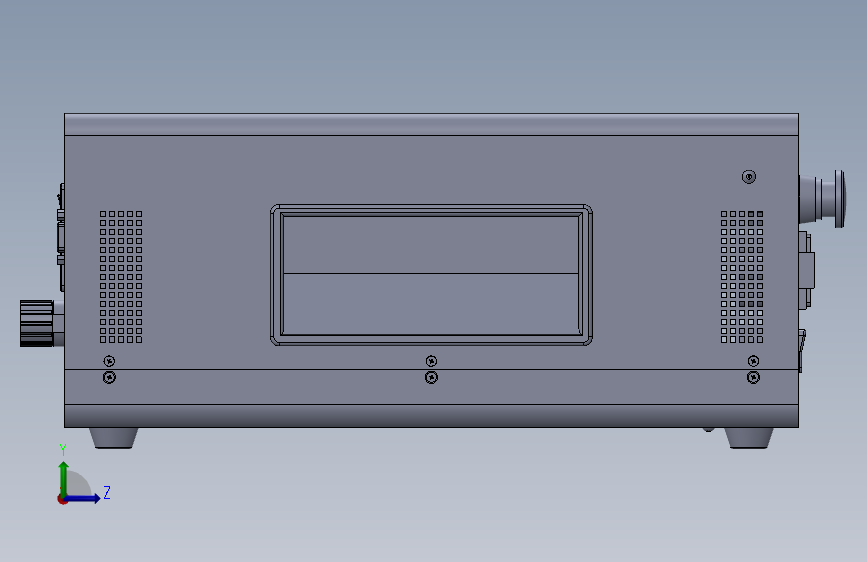步进控制器iMC-S8,多轴控制器-s8_-_383320_2012 左侧视图