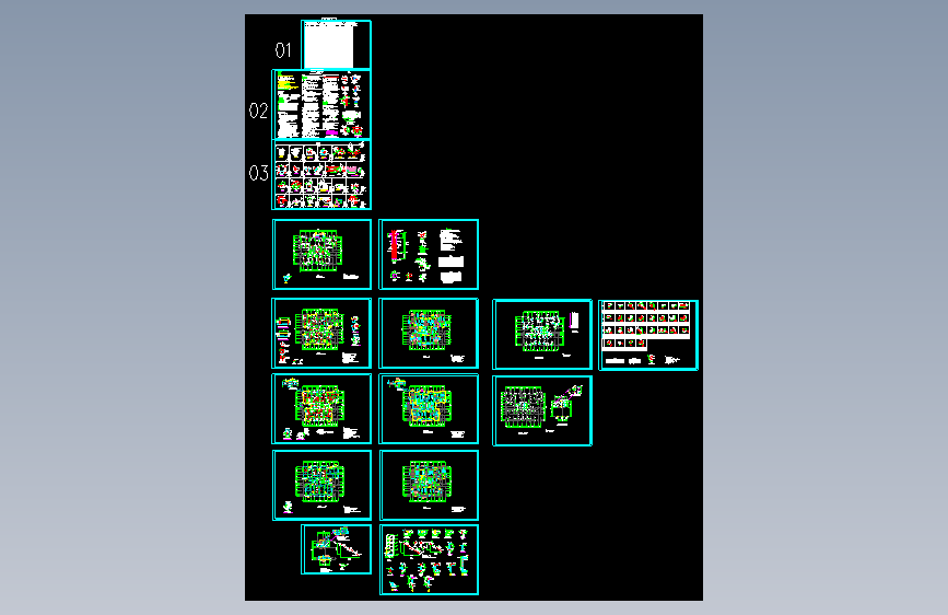 某18层剪力墙住宅结构设计图