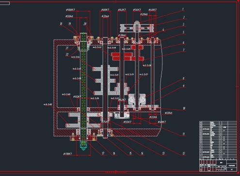 CD1718-普通车床CA6140主传动机构设计【原创】+CAD+说明书==261977=400